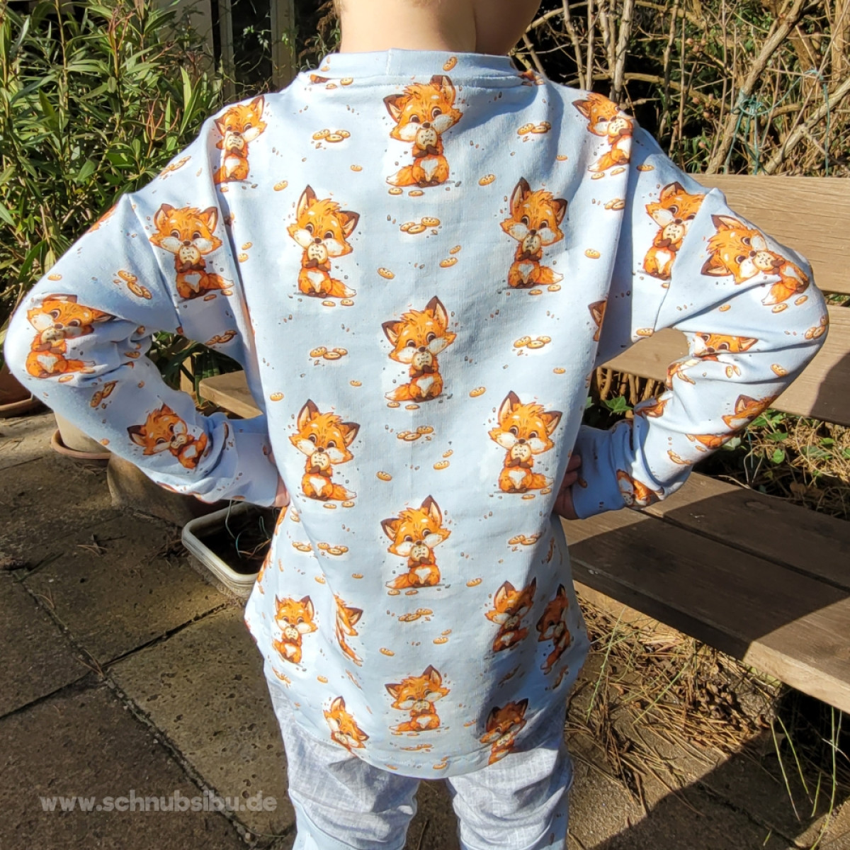 French Terry Cookie Fox
